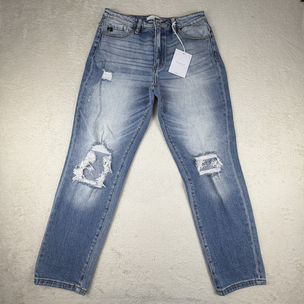 KanCan Women's Size 9 Blue Stone Wash High Rise Jegging Jeans 28" Inseam-NWT